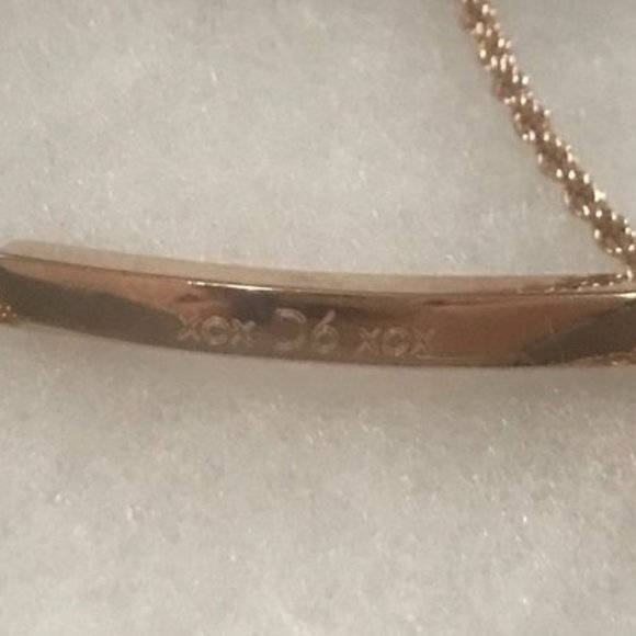 Linear Chain Bracelet Vermeil Monica Vinader - engraved - Picture 2 of 4